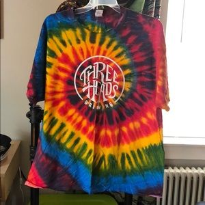 Three Heads Brewing Tie Dye Tee